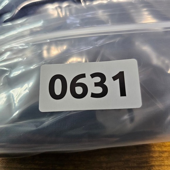 Navy Blue Whimsy Goth Ruffle Statement Sleeve with Swiss Dot Top L - Picture 10 of 10